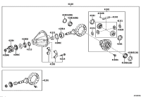 4111026850-CARRIER ASSY, DIFFERENTIAL, REAR