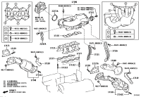 1714031C30-MANIFOLD ASSY, EXHAUST, RH