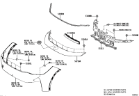 5311103020-GRILLE RADIATOR