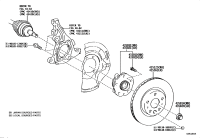 4355003011-HUB & BEARING ASSY
