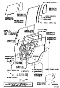 681240G050-GLASS RR DOOR