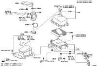 171190V070-BRACKET, AIR CLEANER