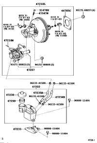 4723308010-Bracket, reservoir