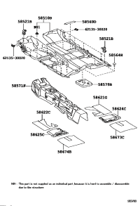 585100N020A0-CARPET ASSY, FLOOR
