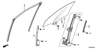 72210TK4A01-WINDOW REGULATOR