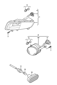 34D941699A-Halogen fog lamp