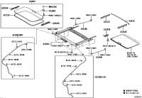 6320158060-GLASS SUB-ASSY, TILT ROOF