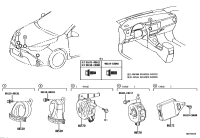 8657012040-Speaker assy, vehicle intrusion