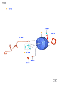G3GC2002CB-Booster assy-brake