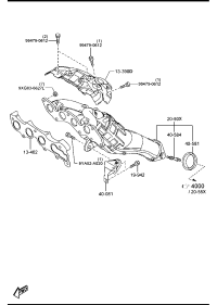 L5262050XC-MANIFOLD, EXHAUST
