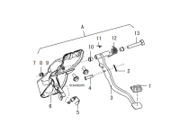 1602102K00-Bush, clutch pedal
