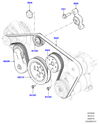 LR041975-BELT-B 3RD, RH