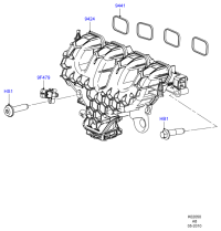 AG9G9441BA-GASKET-INTAKE ADAPTER