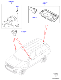 LR045972-CAMERA TAILGATE