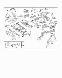2216101725-REINF ASSY-RAD CORE UPR