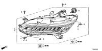 33100T70H21-HEADLIGHT ASSY., R