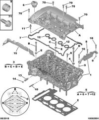 0209ER-CYL/HEAD GASKET C180(W202)