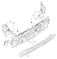 L8V4813331-Reinforcement, front end plate