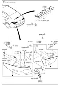 BELG51150A-LAMP(R),RR COMB