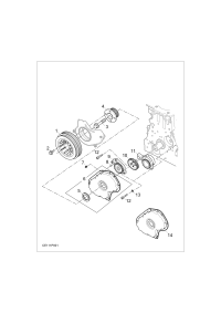 C00014515-SEAL-OIL,CRANKS