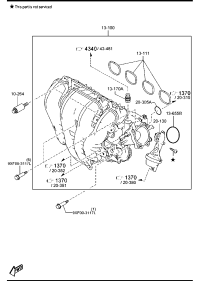 L50413100D-MANIFOLD INTAKE