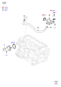 DJ5E8A582AB-RADIATOR HOSE W124/E200/E220