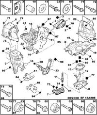 1839H6-ENGINE MOUNTING