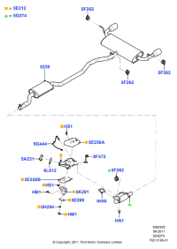 BB5Z5F262A-RUBBER,T/MISSION MT