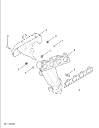 SMW252113S-MANIFOLD ASSY-EXH.,*