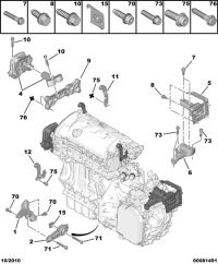 1839J2-ENGINE MOUNTING