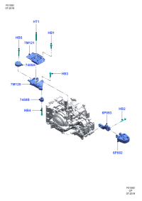 K2G36P093AB-BRACKET,HARNESS