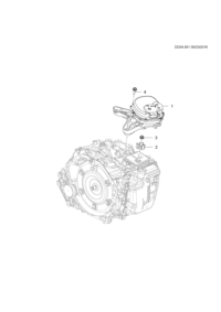 84217558-Hardware module, automatic transmission shift lever actuator