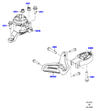 6G916P093GC-BRACKET,HARNESS