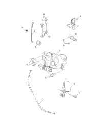 10246593-LATCH ASSY HOOD
