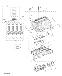 12657719-BEARING SET, CRANKSHAFT