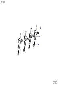 FS112A366AB-IGNITION COIL-LR/DISC IV L319/