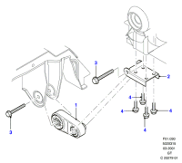 1S716P093AB-BRACKET,HARNESS
