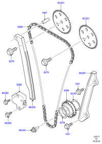 1S7G6C251BC-SPROCKET-CAMSHAFT