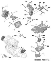 1839H2-ENGINE MOUNTING