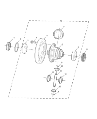 10064858-BEARING-DIFFERENTIAL SIDE