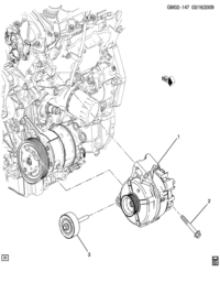 13597235-ALTERNATOR 14V/150A-S(W220)199