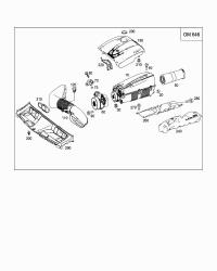 6460940204-AIR FILTER ELMT-C(W204)D