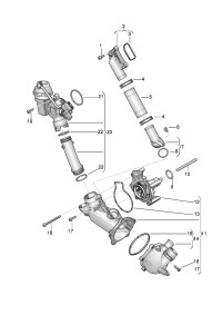 079121013J-WATER PUMP-AUDI A5/A6/A7