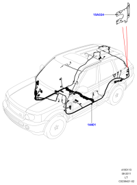 LR030594-BRACKET,HARNESS