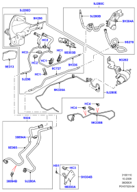 WJP502450-HOSE ASSY-EGR COOLER,OUT