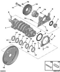 9647508580-CRANKSHAFT ASSY