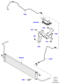 LR022666-HOSE ASSY-EGR COOLER,OUT