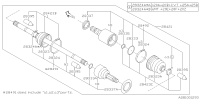 28421SG010-DRV SFT ASSY R 92180