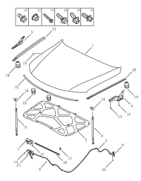 5032005100-LATCH ASSY HOOD
