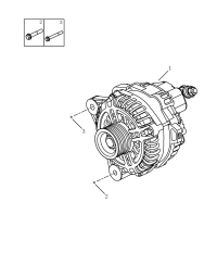 2040002500-ALTERNATOR 14V/150A-S(W220)199